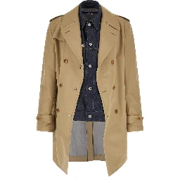 Beige Cotton Coat