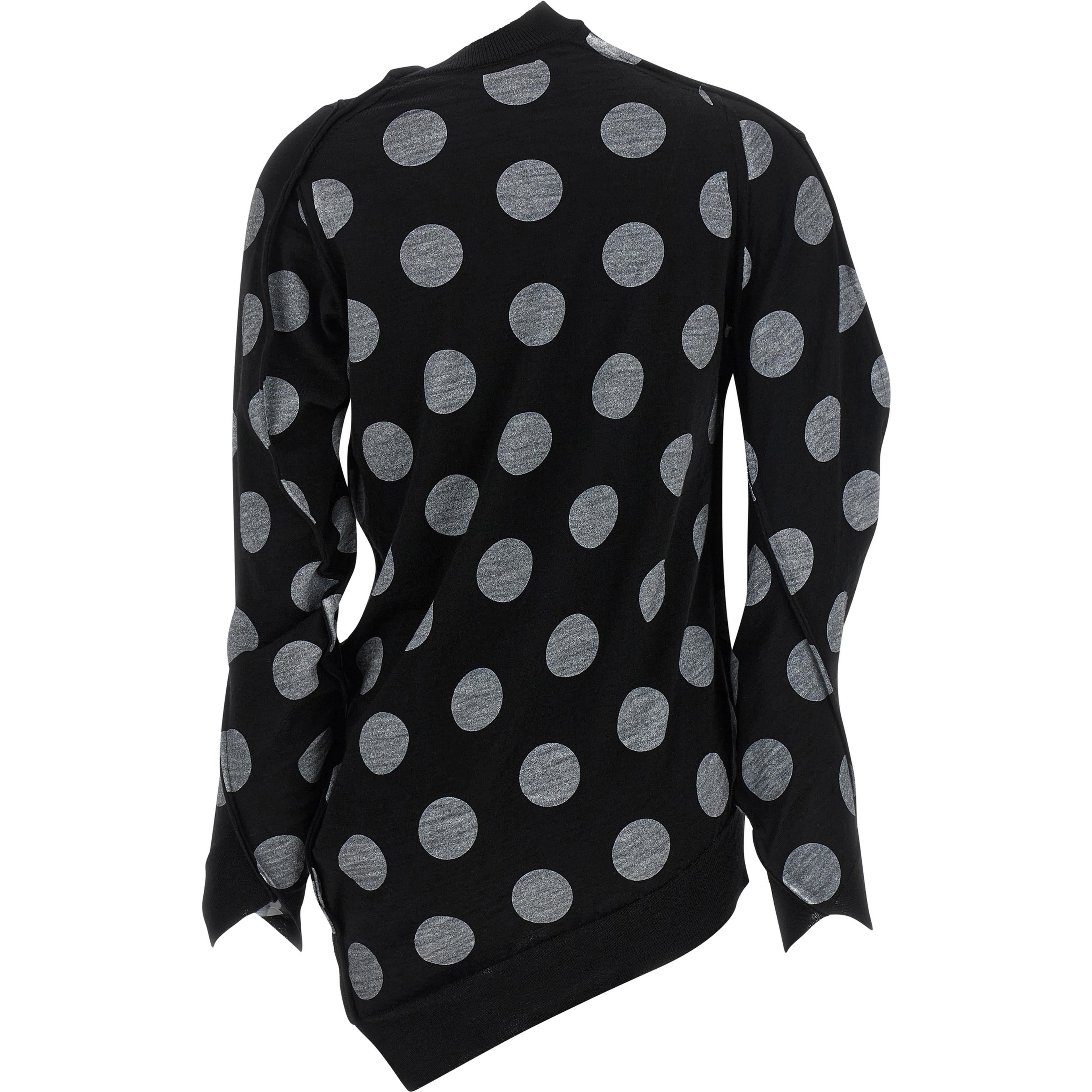 Bicolor Wool Cardigan