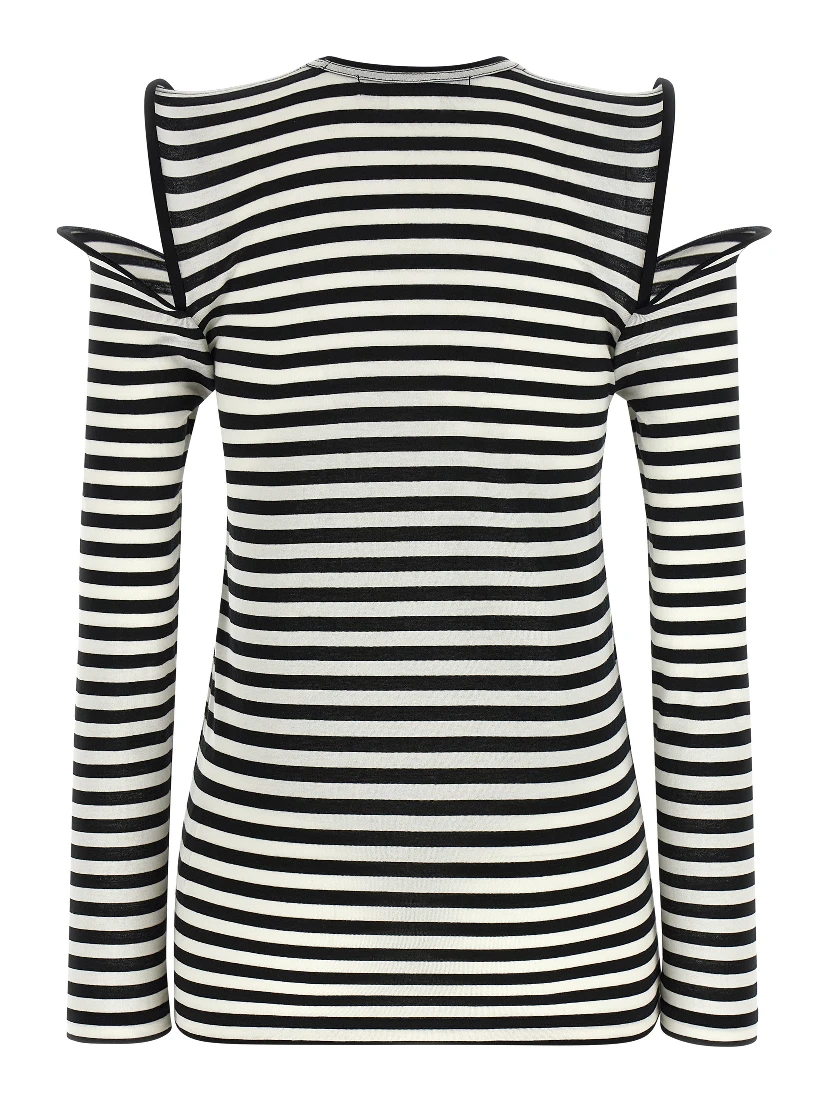 Bicolor Cotton T-Shirt
