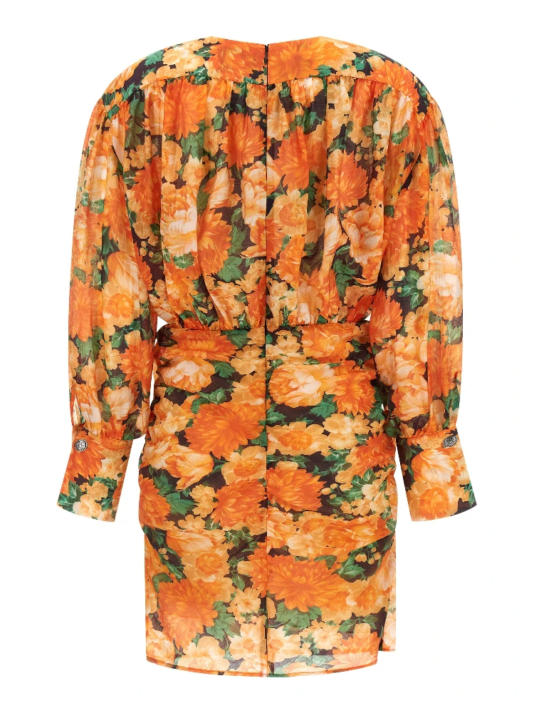 Orange Lyocell Short Dress alternative