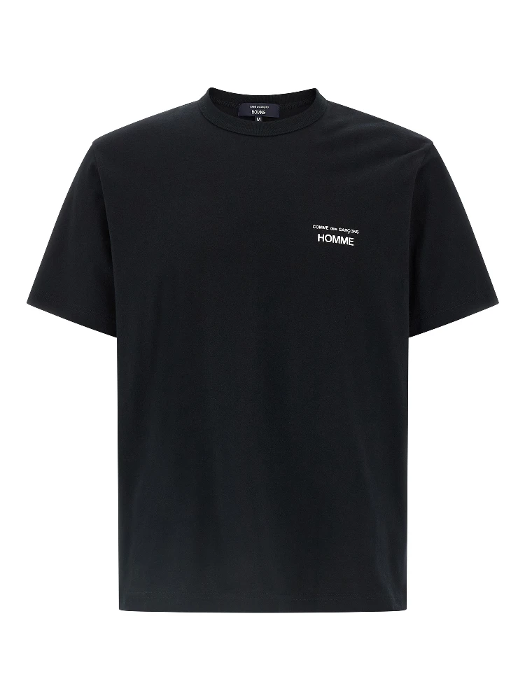 Black Cotton T-Shirt