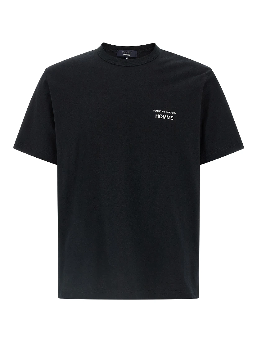Black Cotton T-Shirt