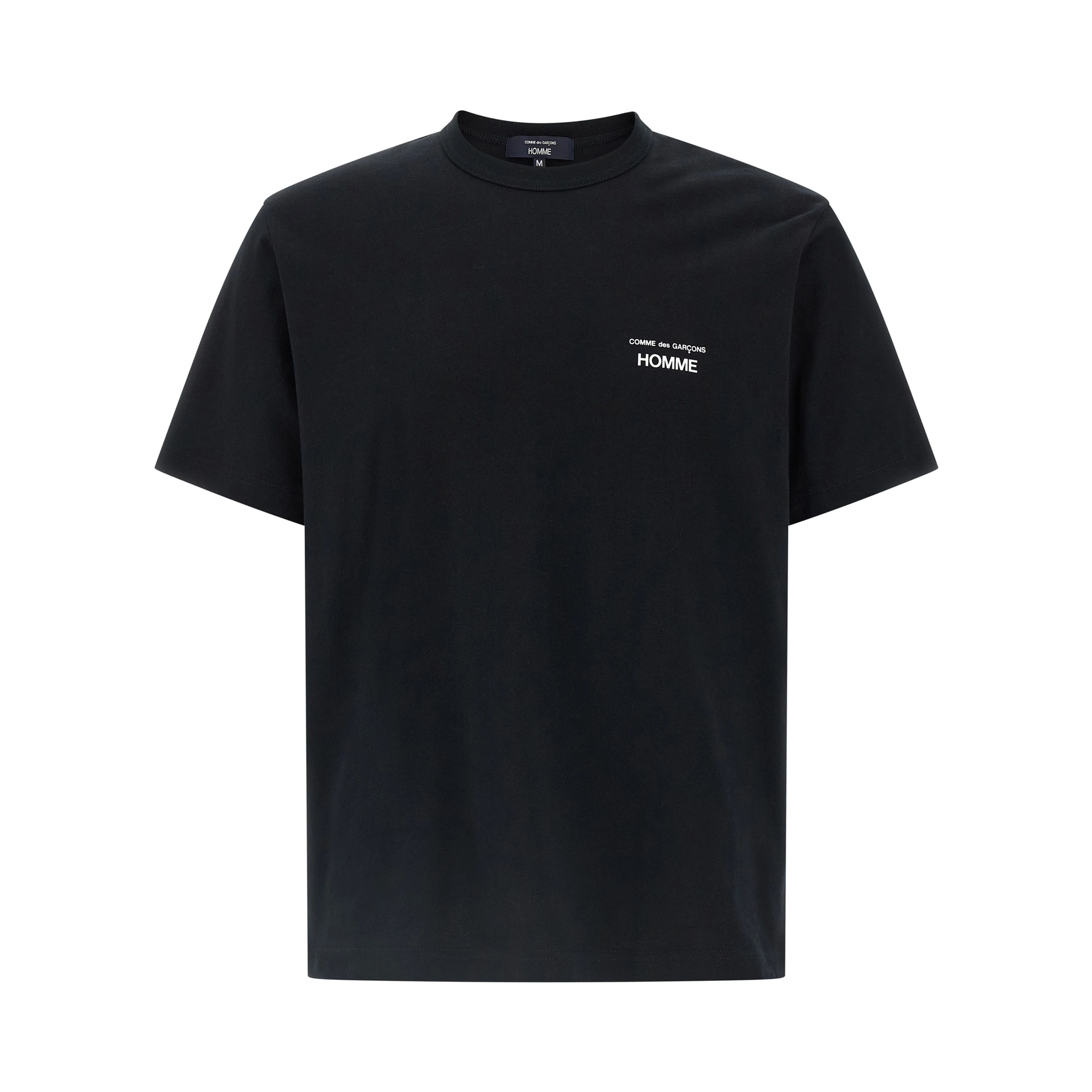 Black Cotton T-Shirt