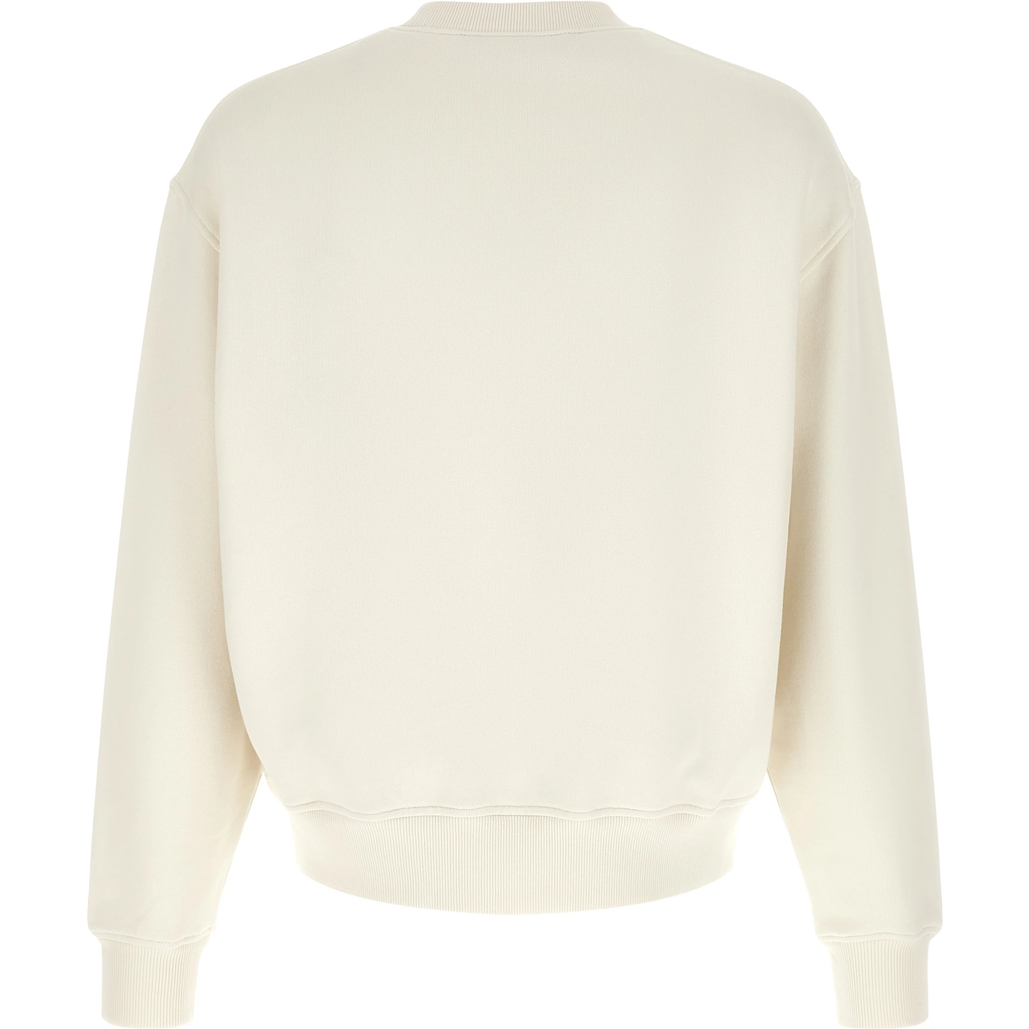 White Cotton Sweatshirt
