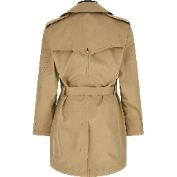 Beige Cotton Coat