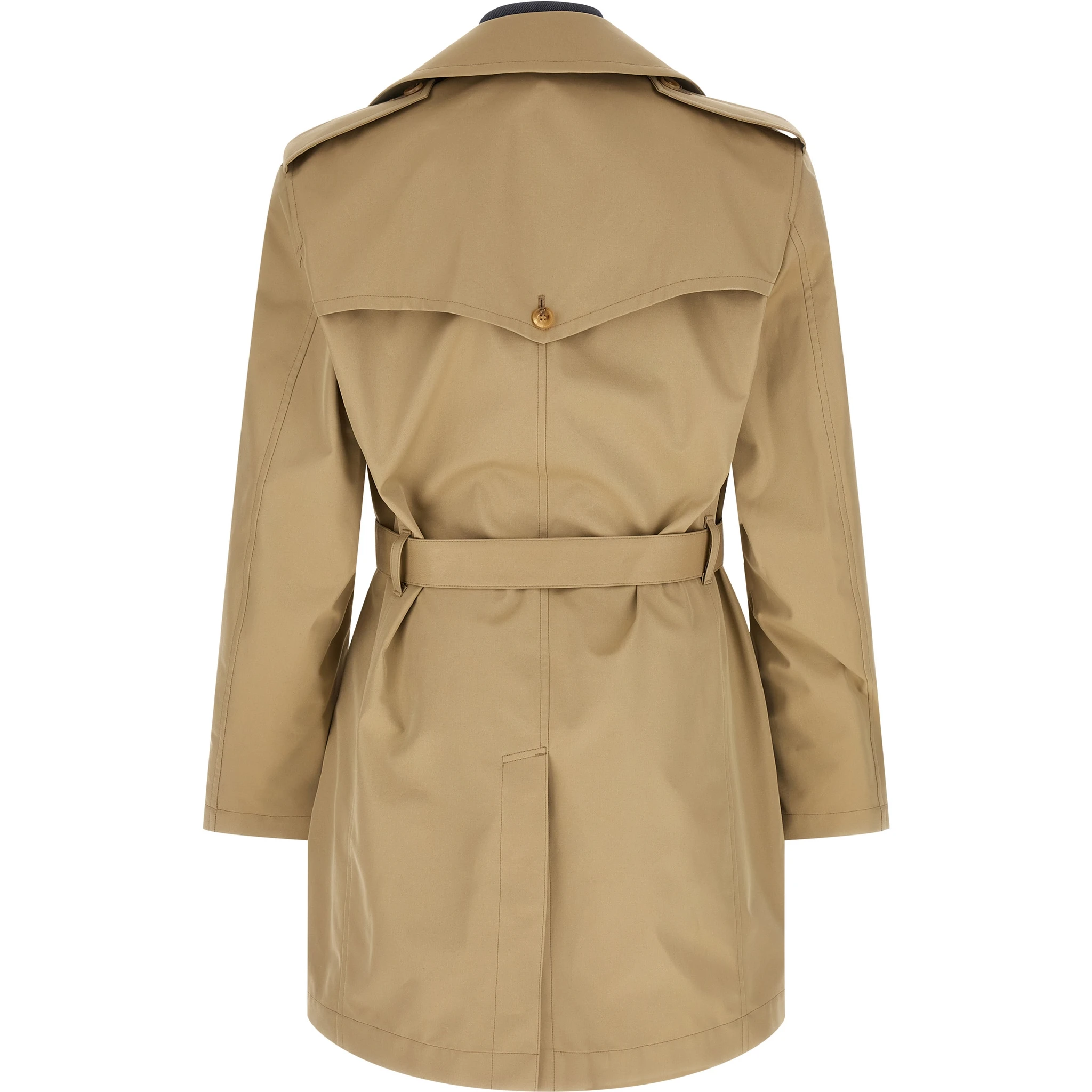 Beige Cotton Coat