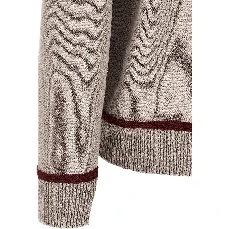 Gray Silk Cardigan