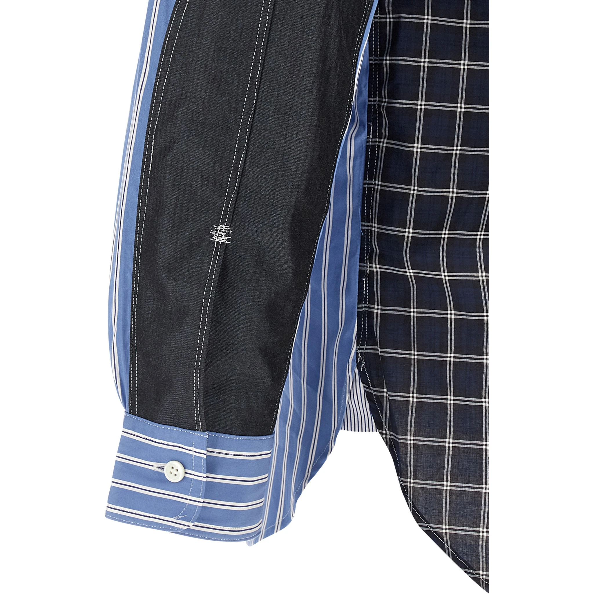 Blue Cotton Blouse