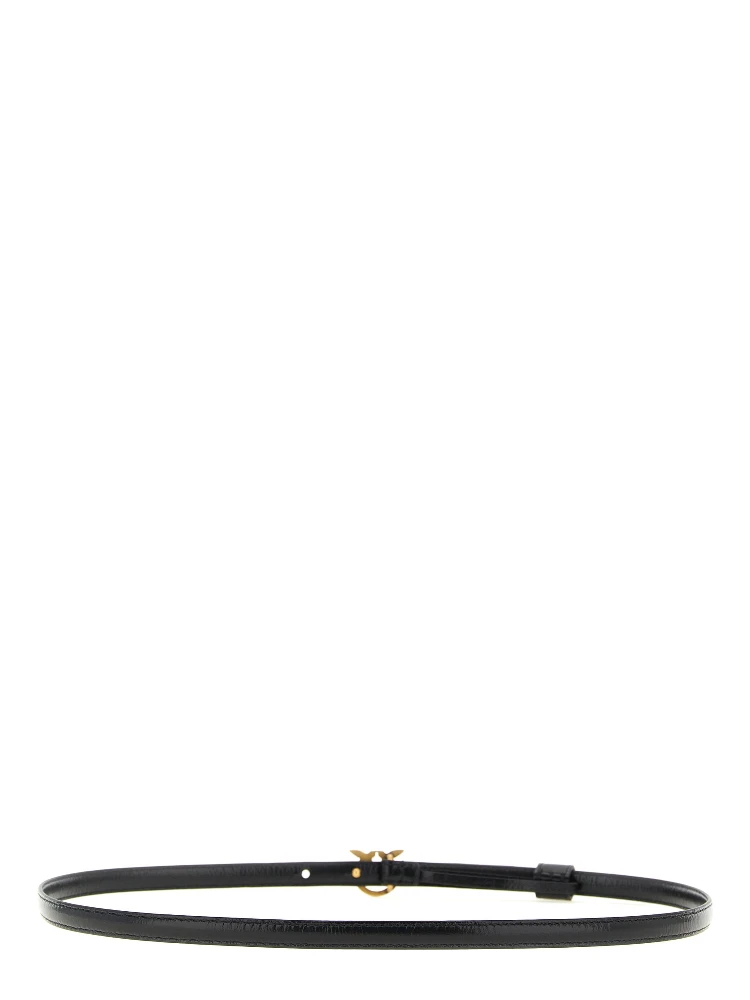 Black Lamb Leather Regular Belt alternative