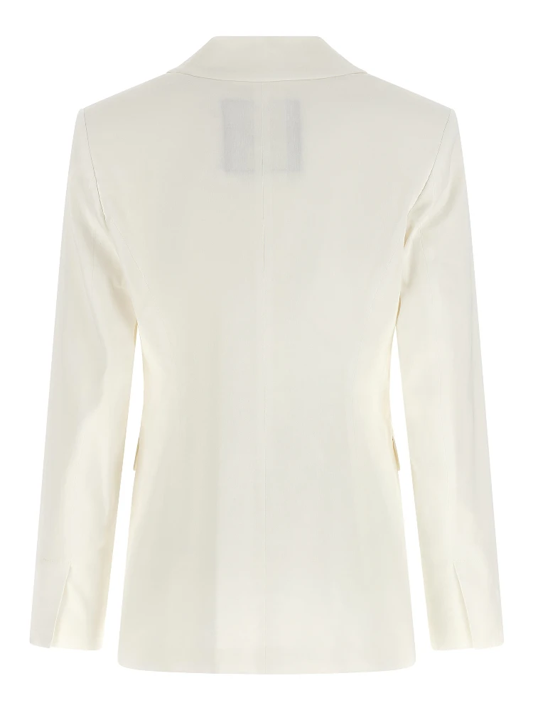 White Linen Blazer alternative