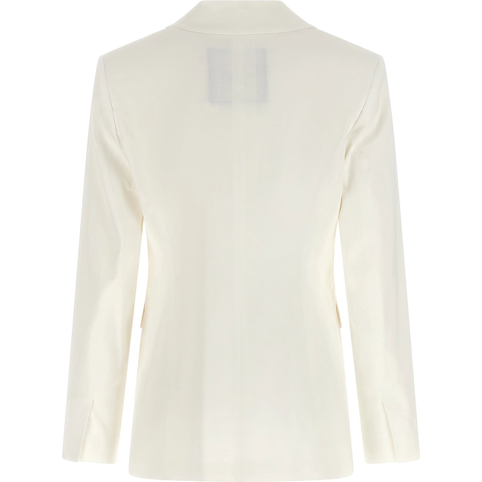 White Linen Blazer