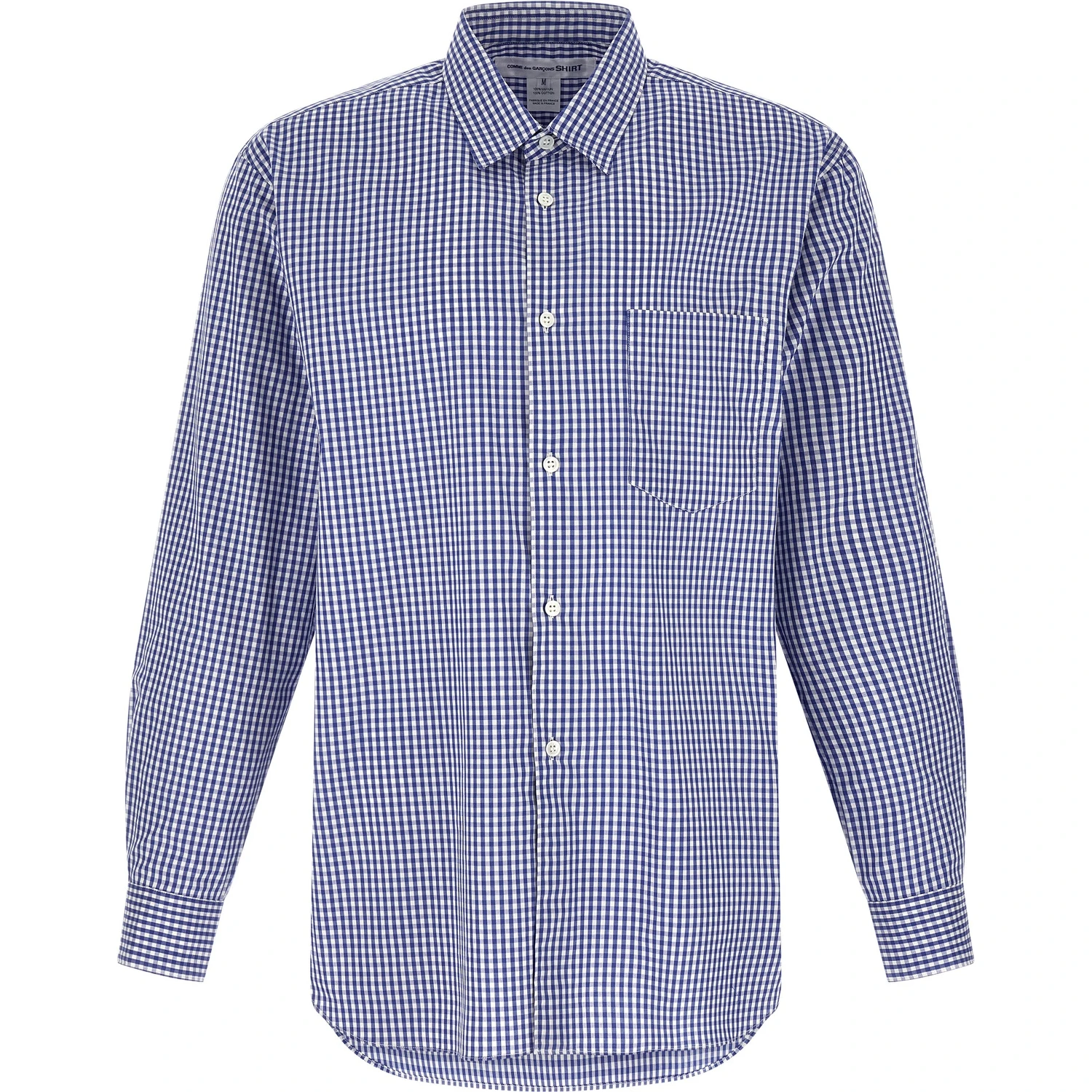 Blue Cotton Blouse