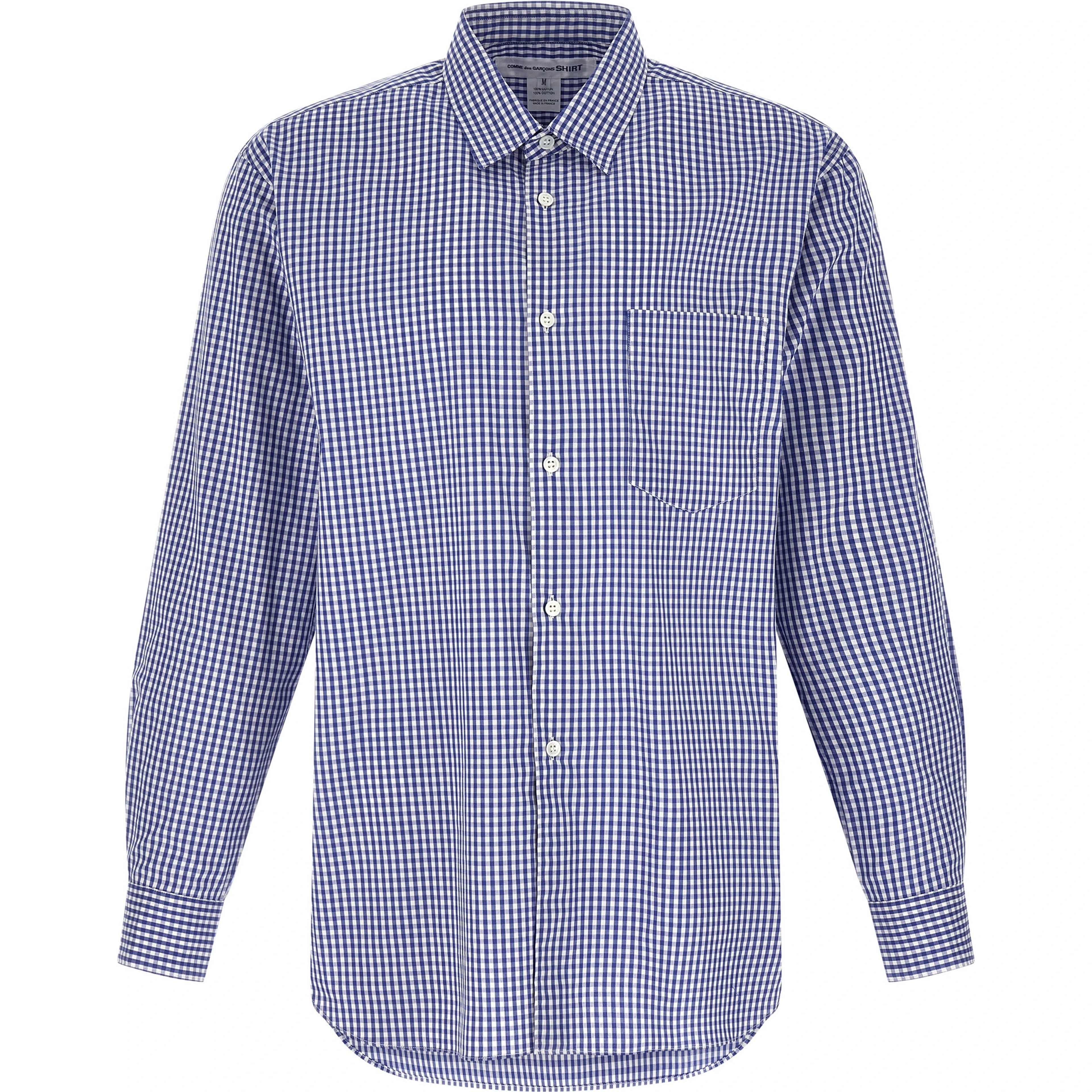 Blue Cotton Blouse
