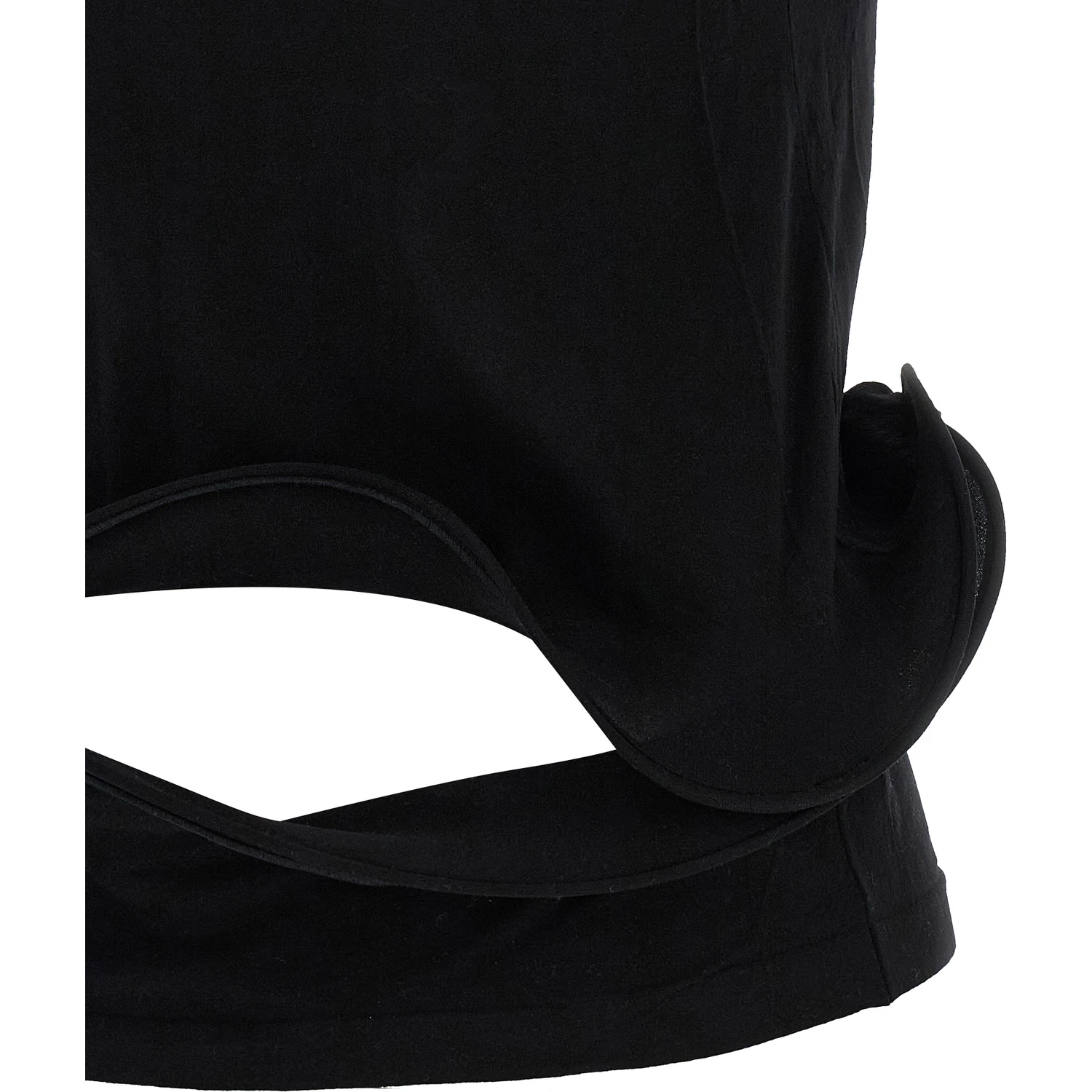 Black Nylon T-Shirt