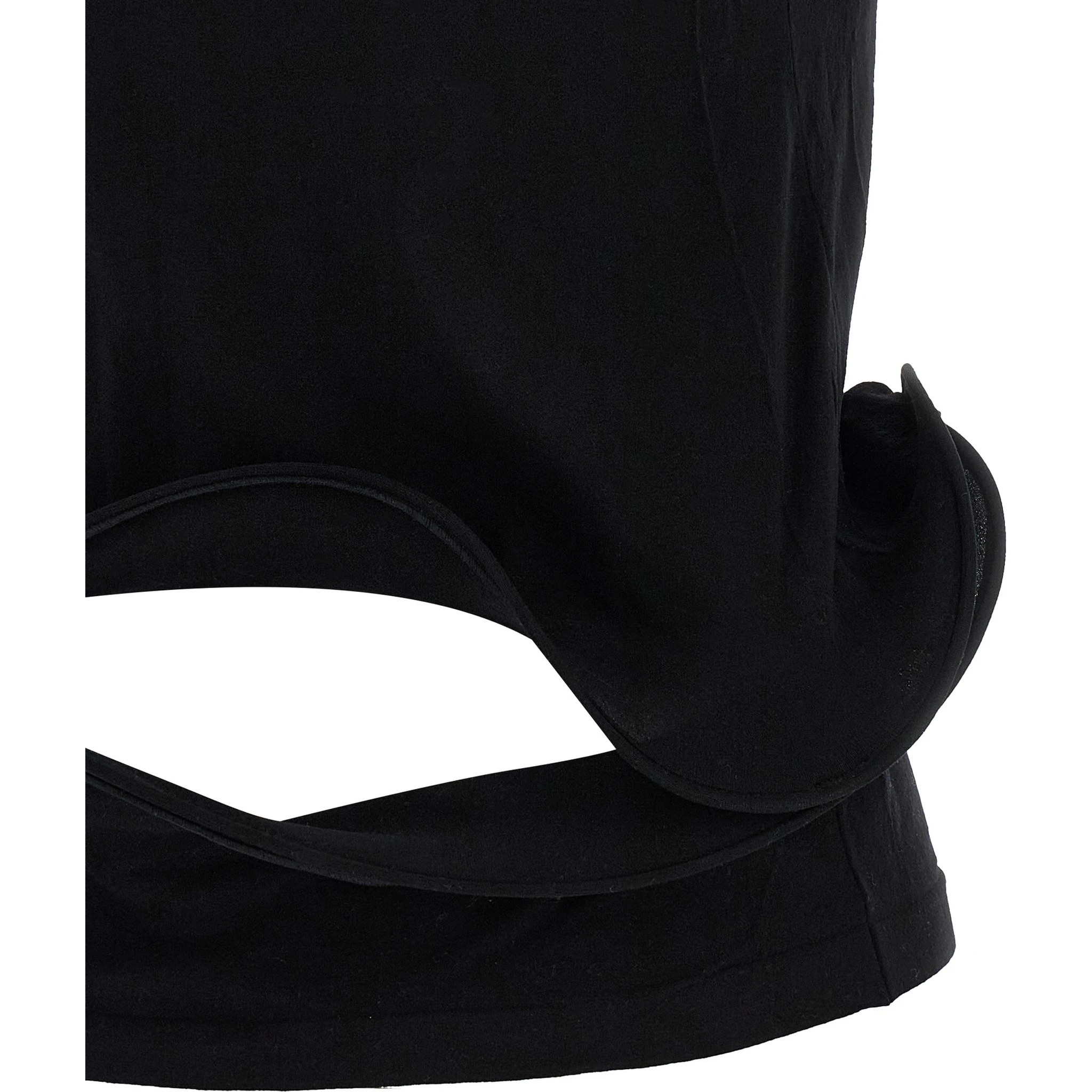 Black Nylon T-Shirt