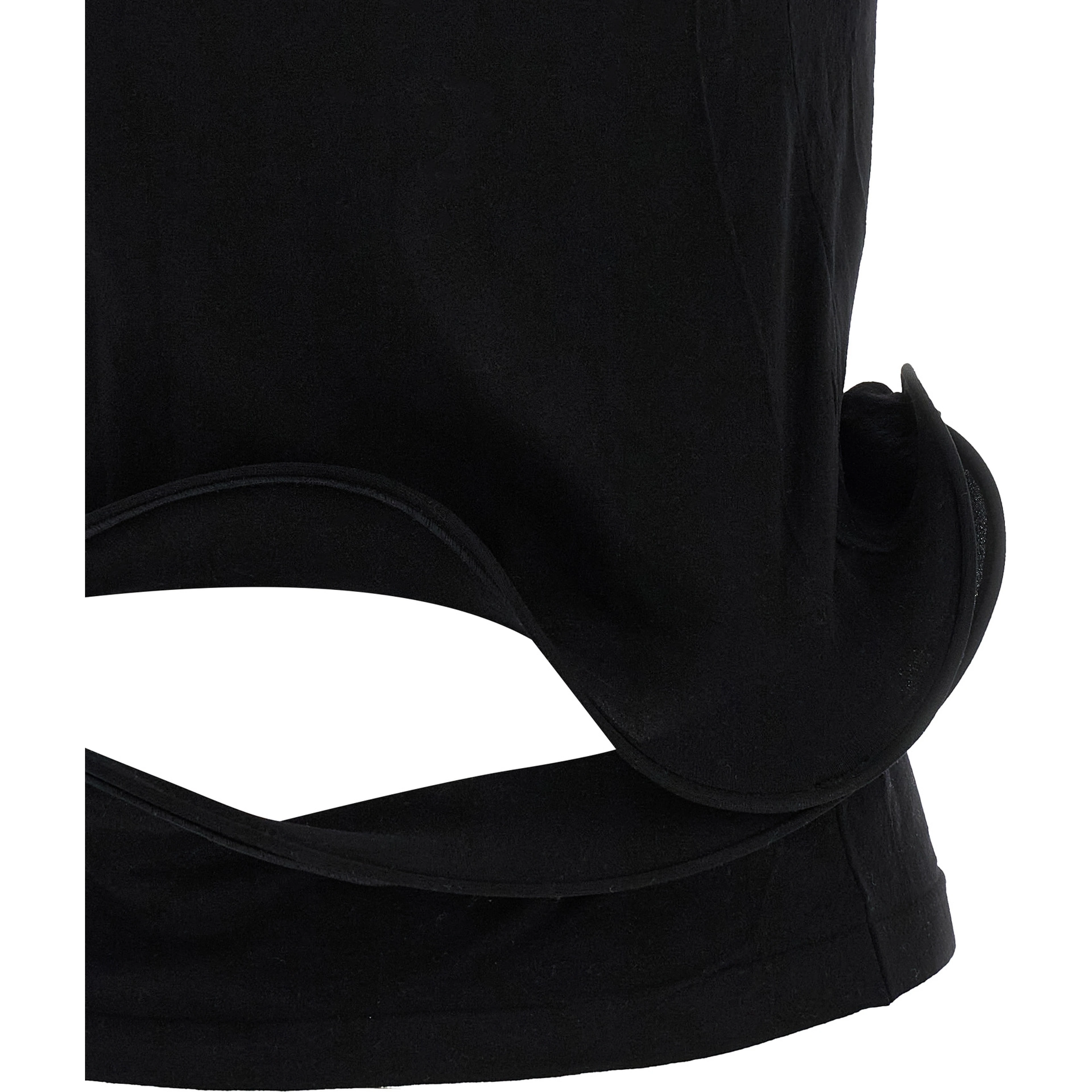 Black Nylon T-Shirt