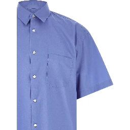 Blue Cotton Blouse