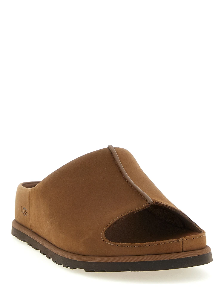 Brown Leather Slides alternative