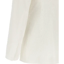 White Linen Blazer
