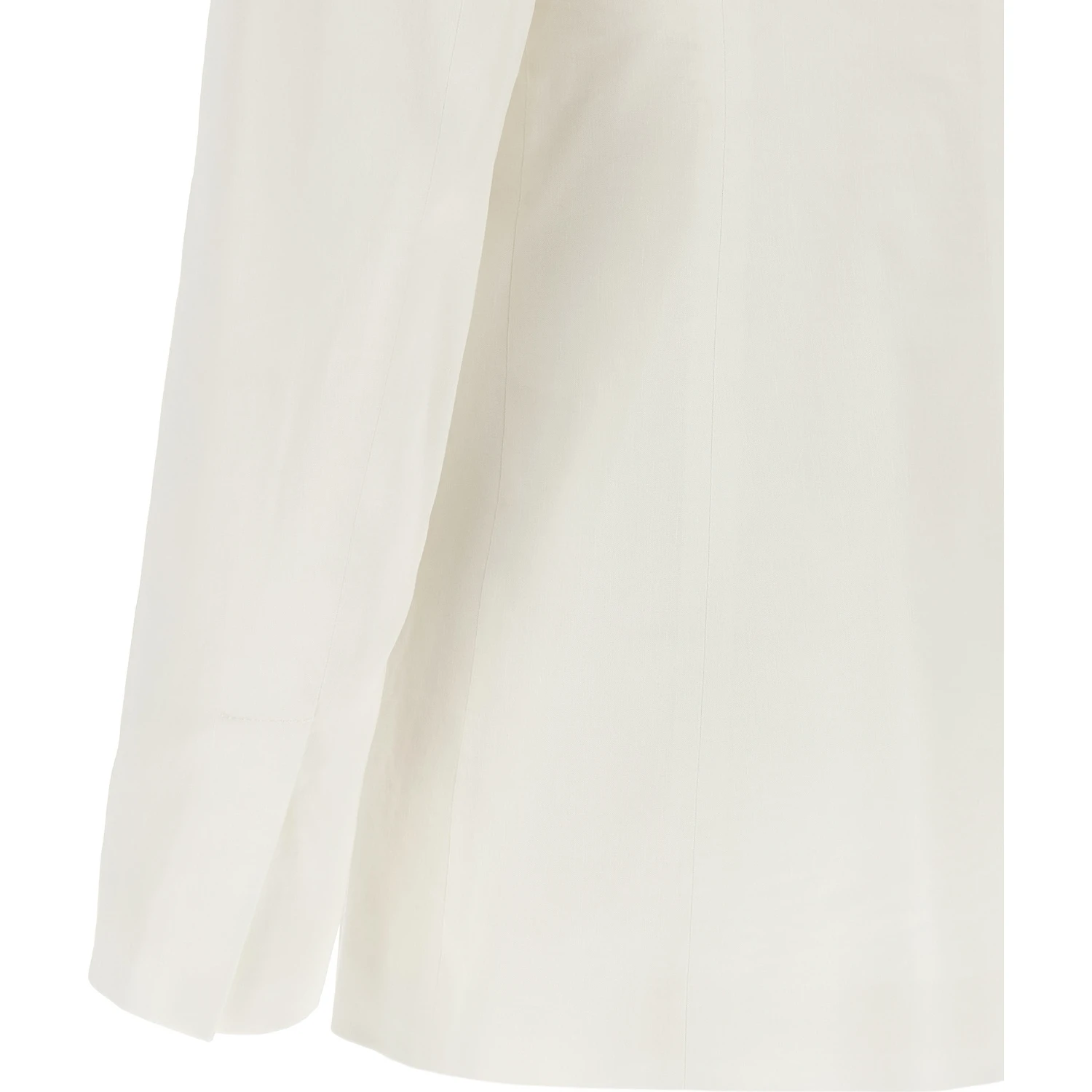 White Linen Blazer