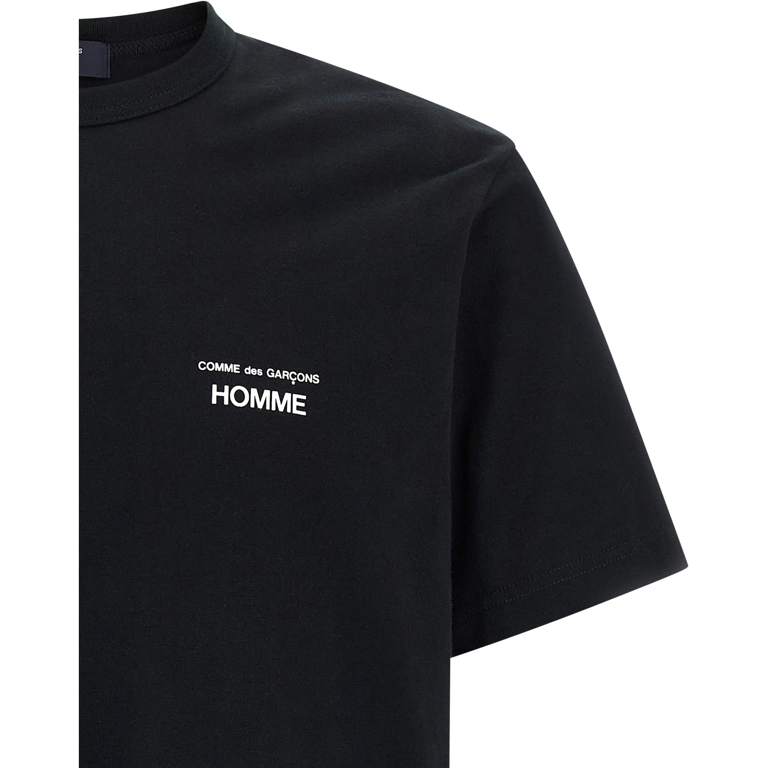 Black Cotton T-Shirt