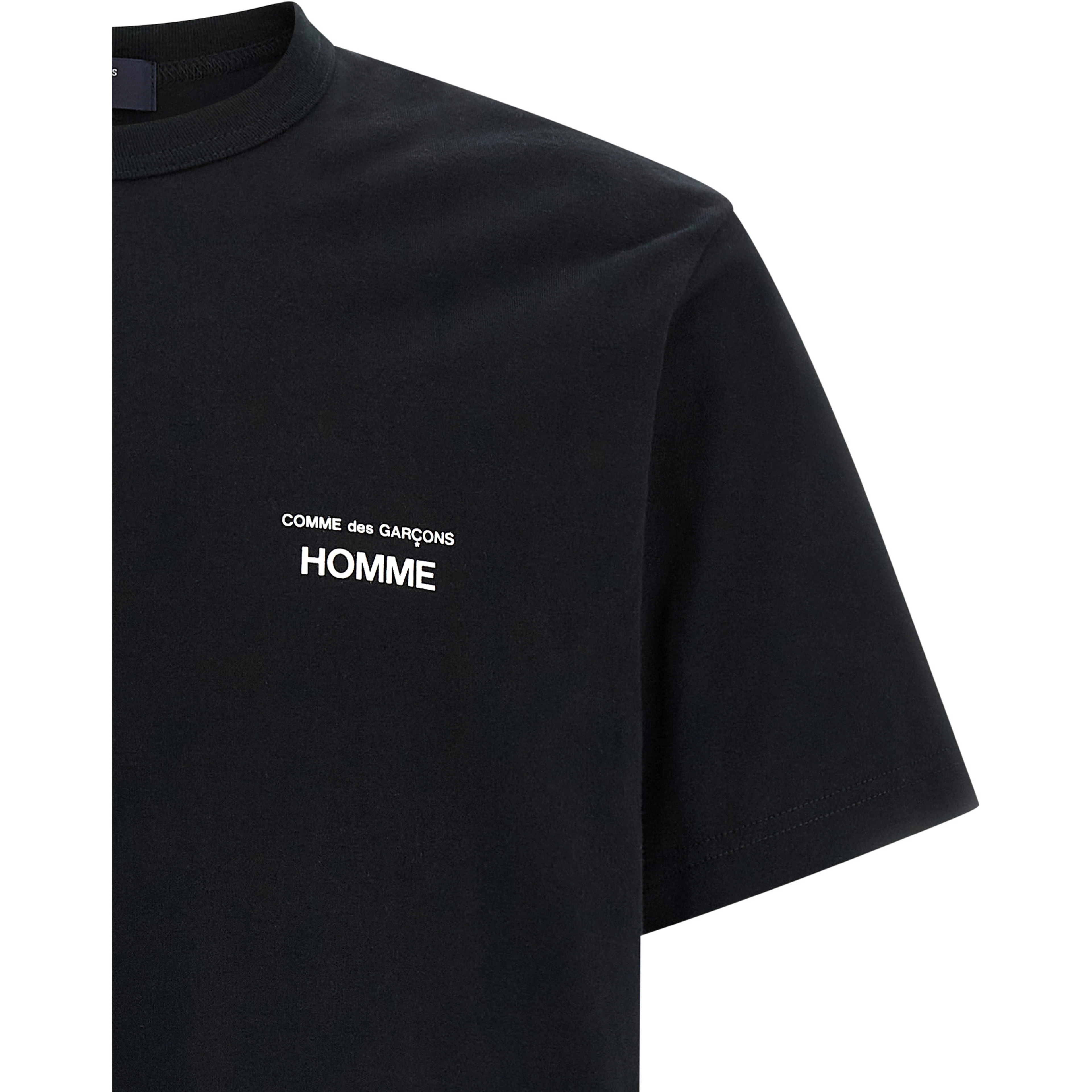 Black Cotton T-Shirt