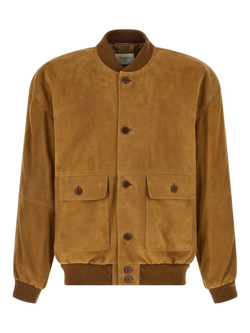 Brown Lamb Leather Leather Jacket