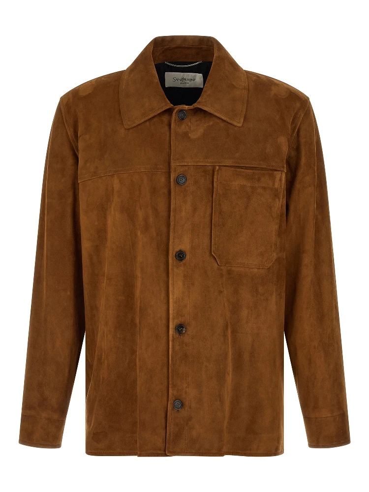 Brown Lamb Leather Leather Jacket