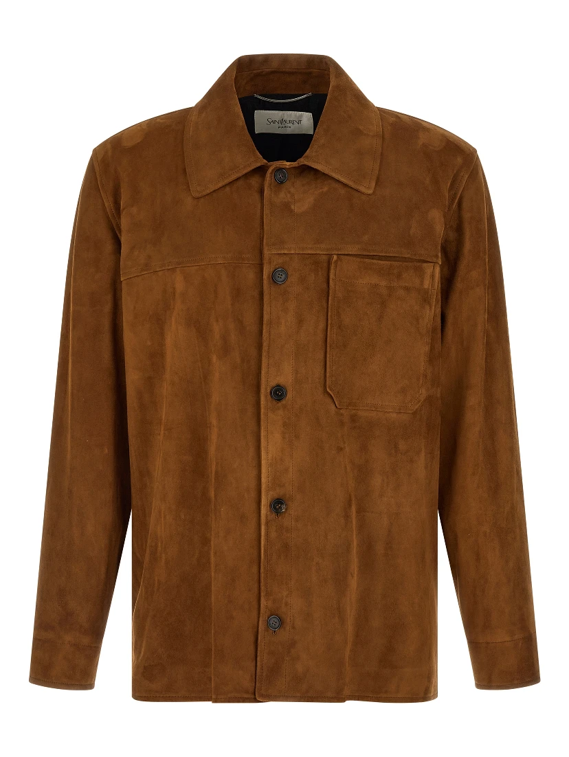 Brown Lamb Leather Leather Jacket