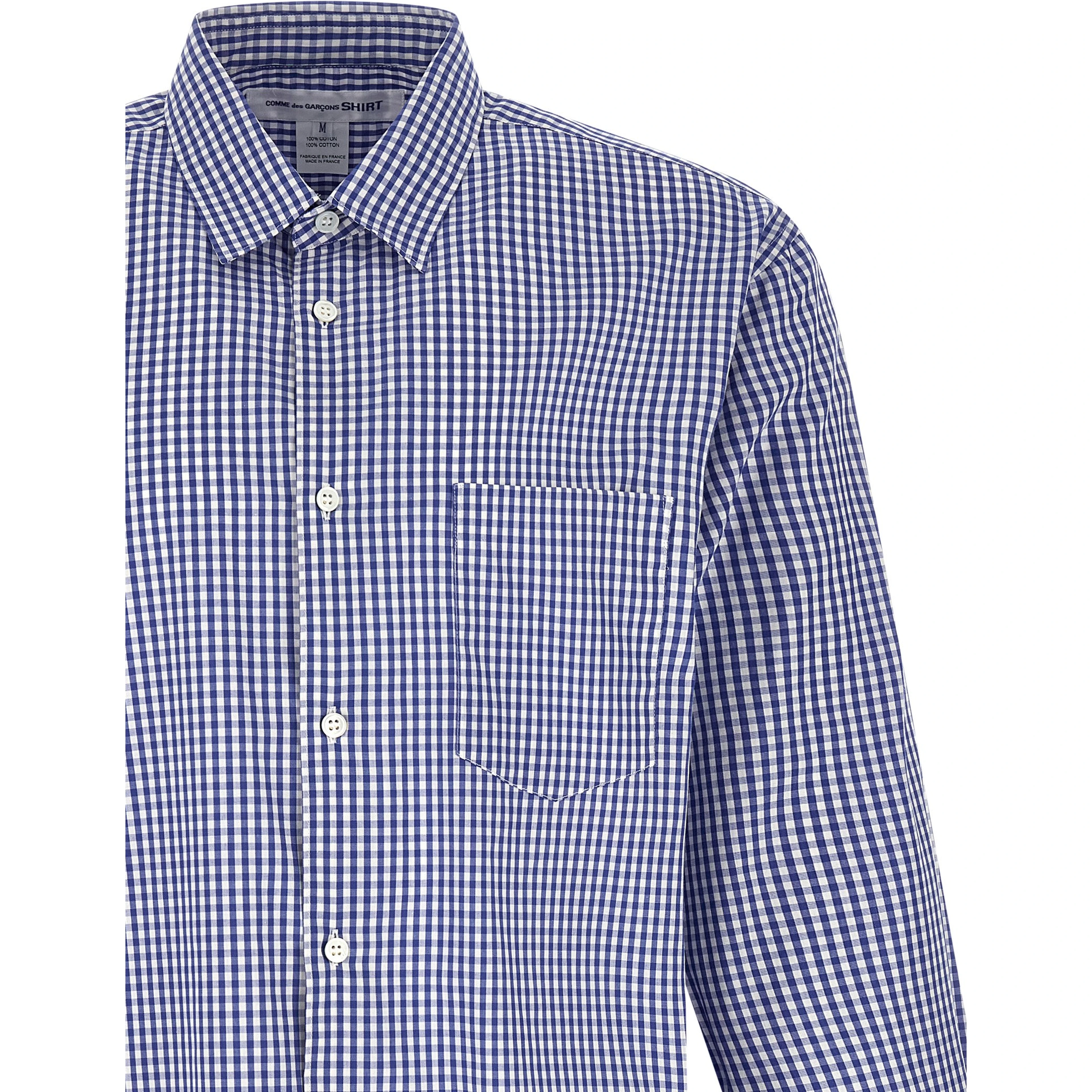Blue Cotton Blouse