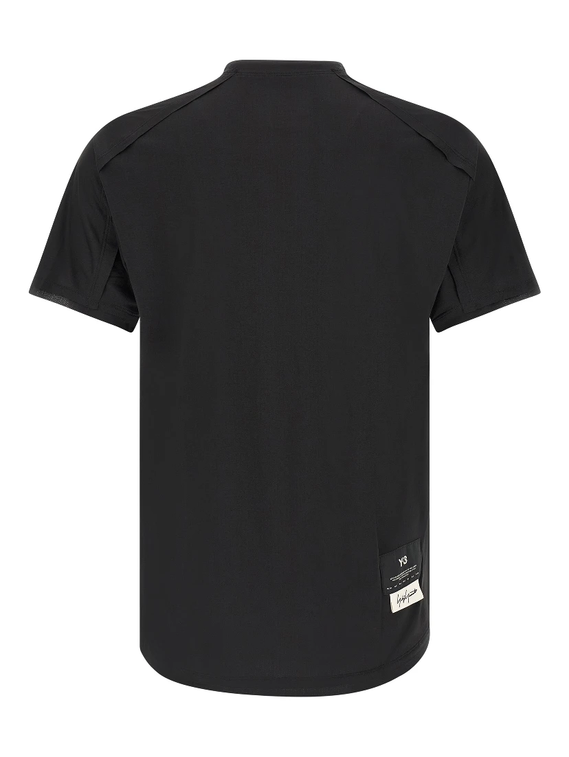 Black Polyester T-Shirt