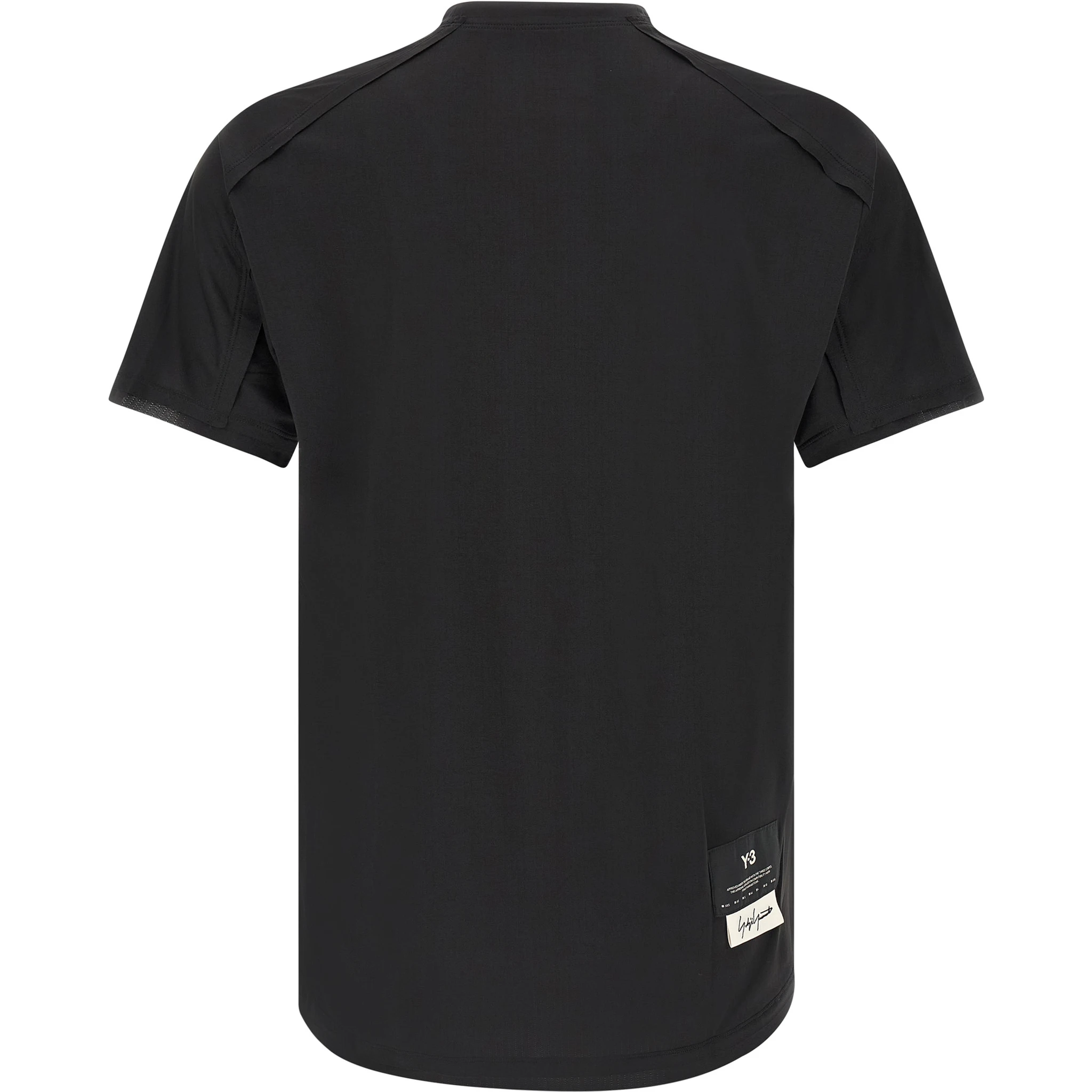 Black Polyester T-Shirt