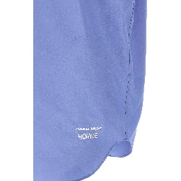 Blue Cotton Blouse