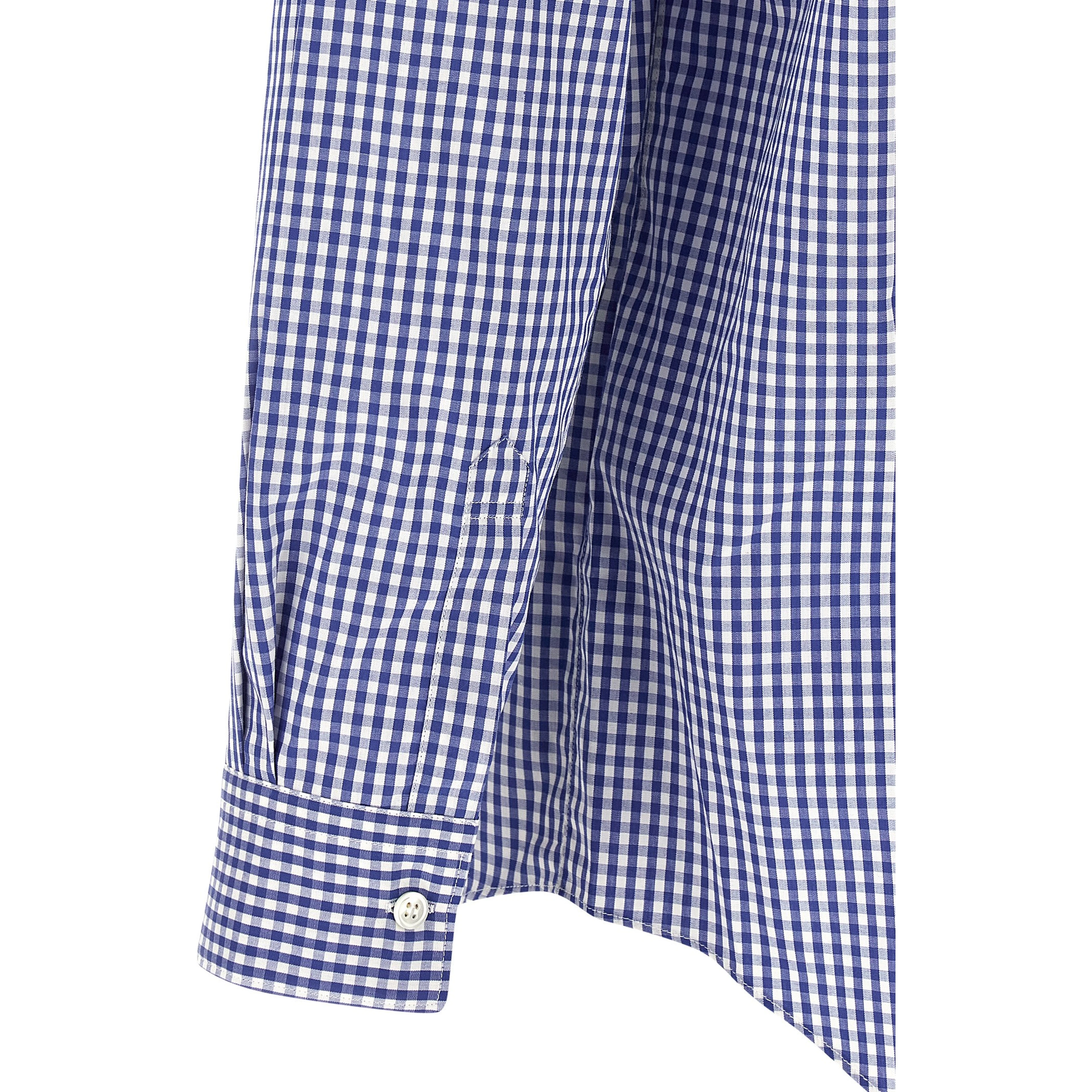 Blue Cotton Blouse
