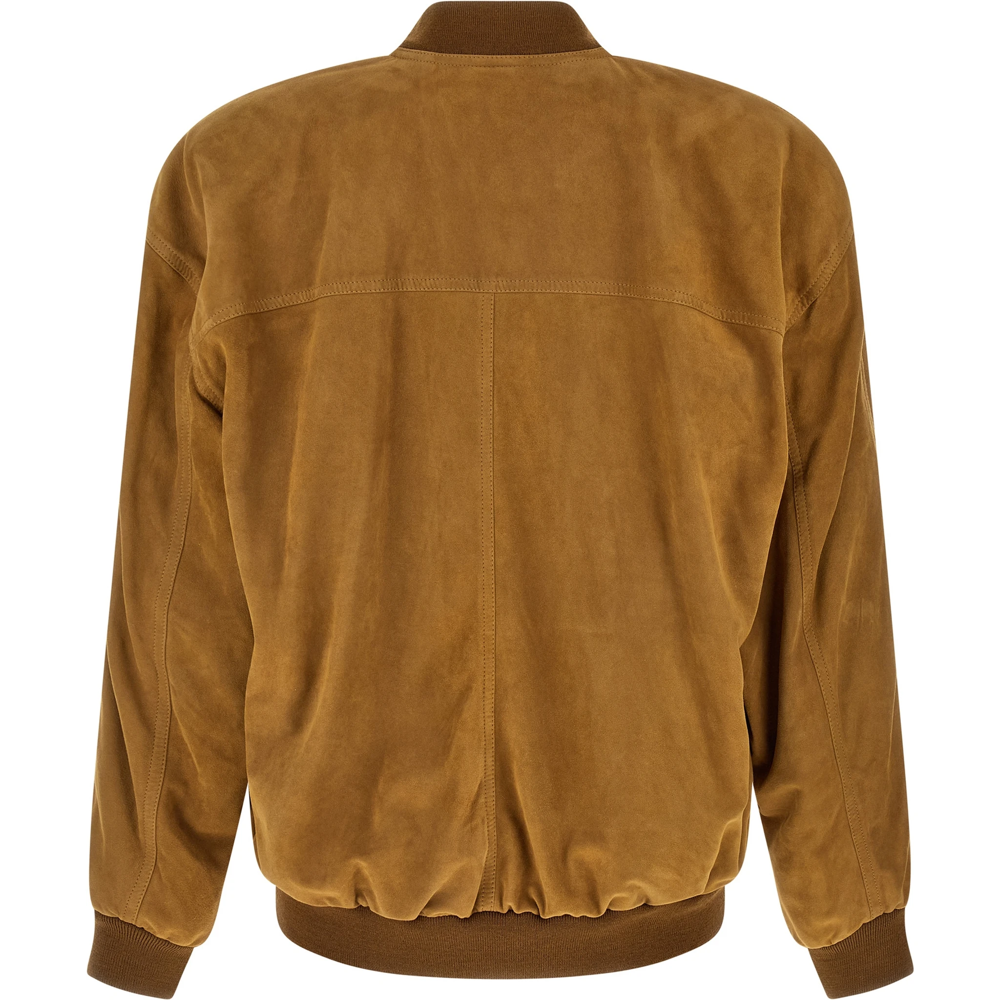 Brown Lamb Leather Leather Jacket