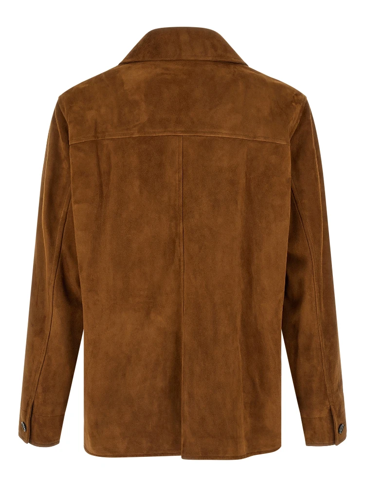 Brown Lamb Leather Leather Jacket alternative