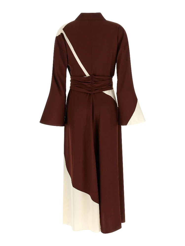 Bordeaux Viscose Long Dress alternative
