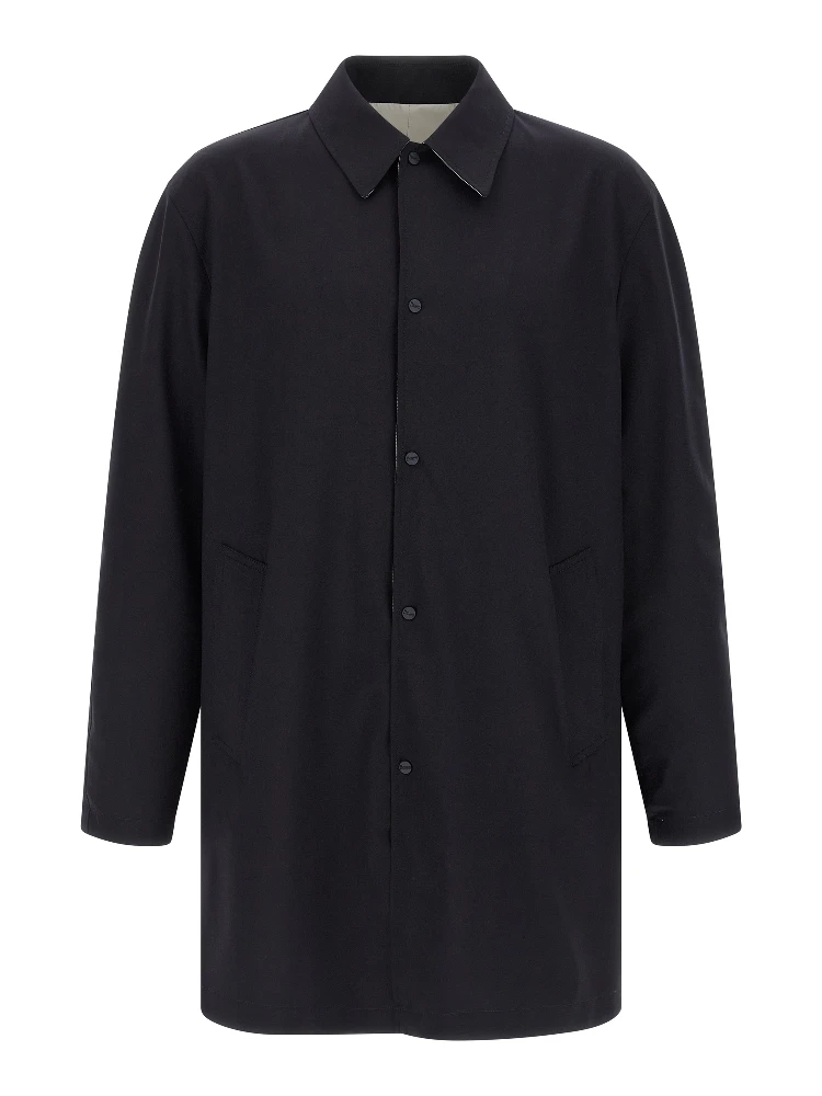 Multicolor Polyester Coat