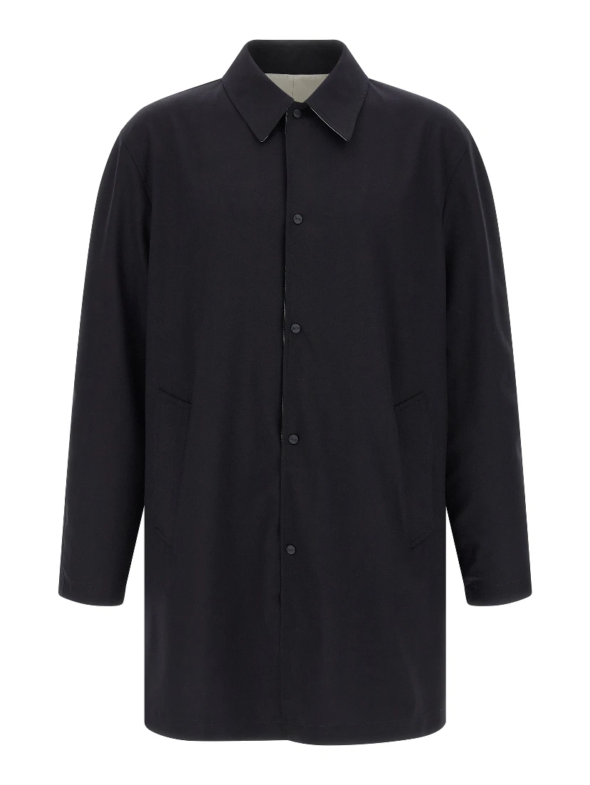 Multicolor Polyester Coat