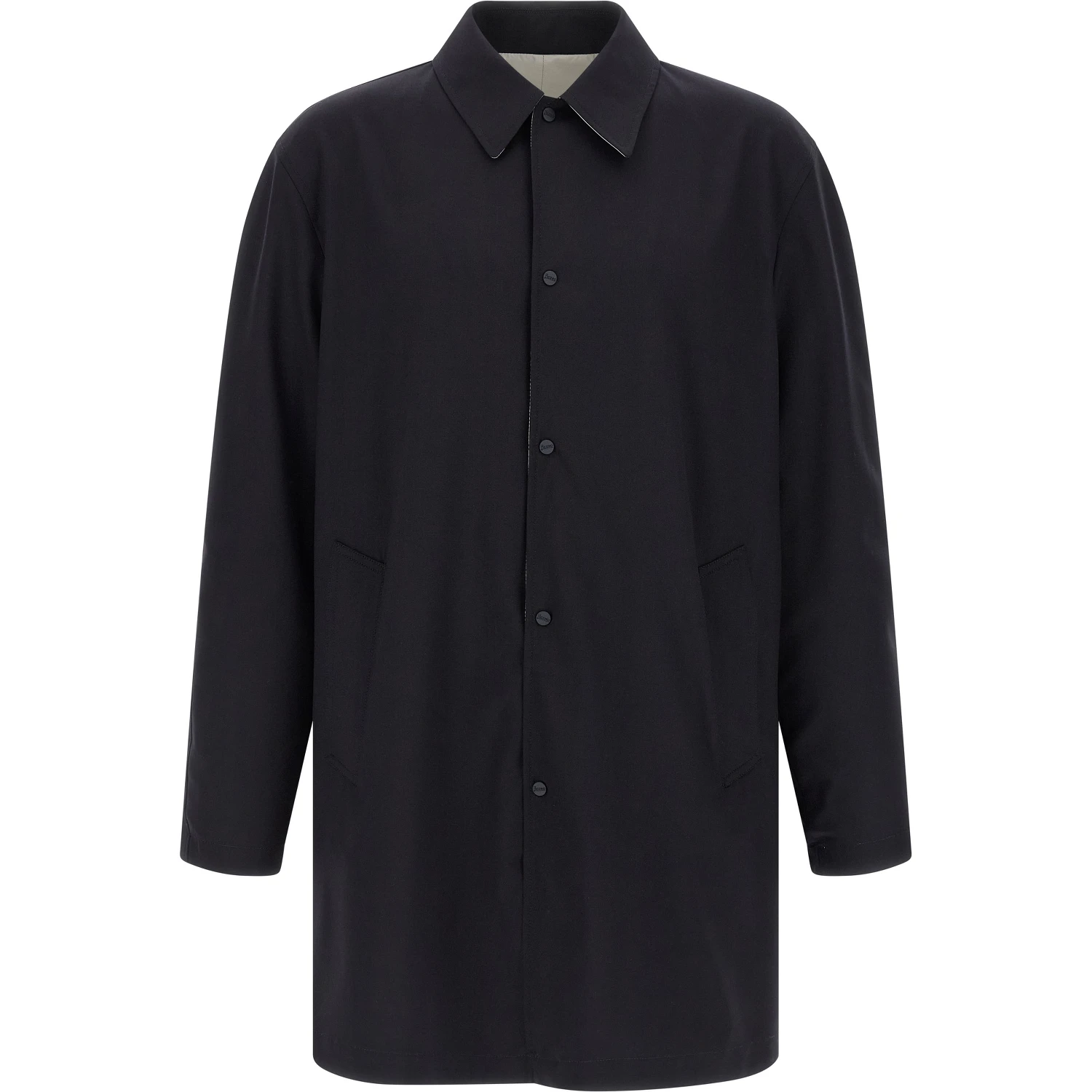 Multicolor Polyester Coat