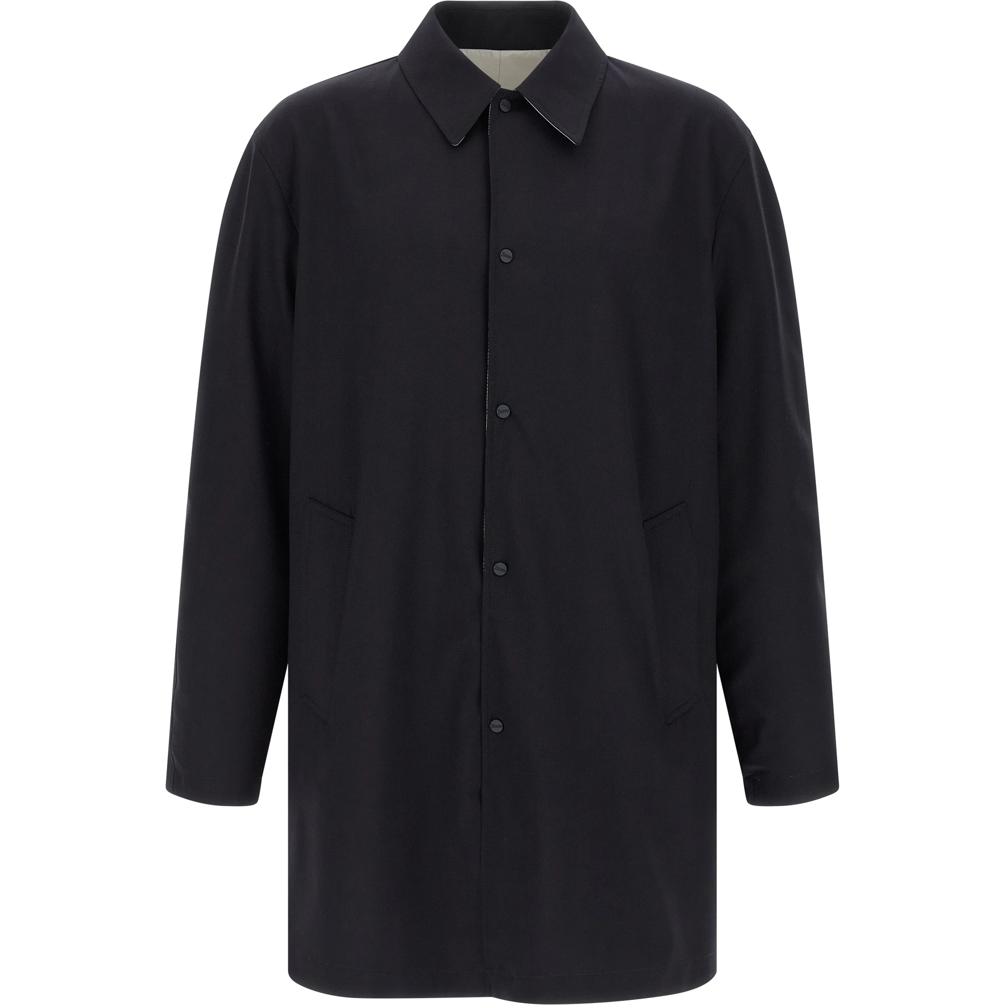 Multicolor Polyester Coat