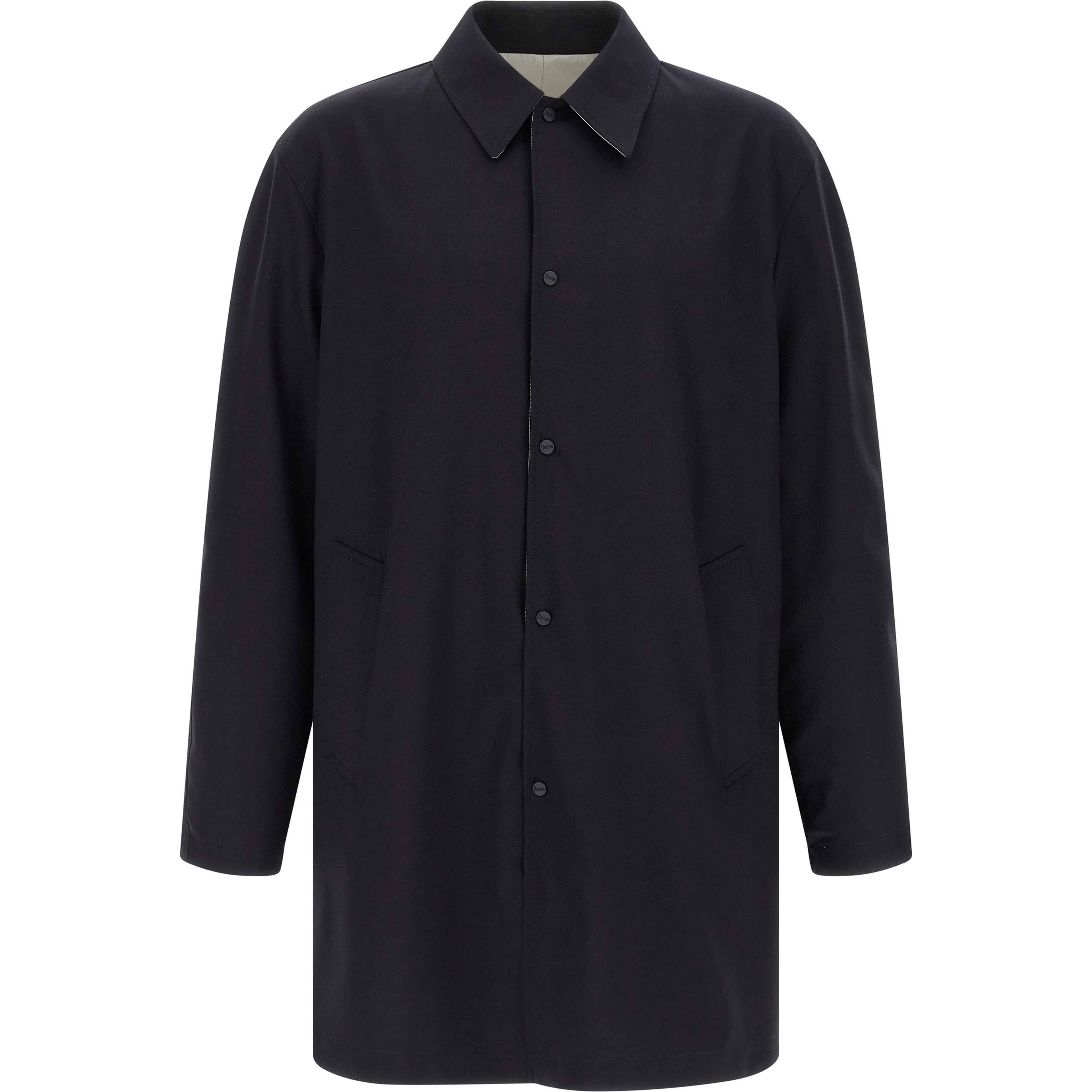 Multicolor Polyester Coat