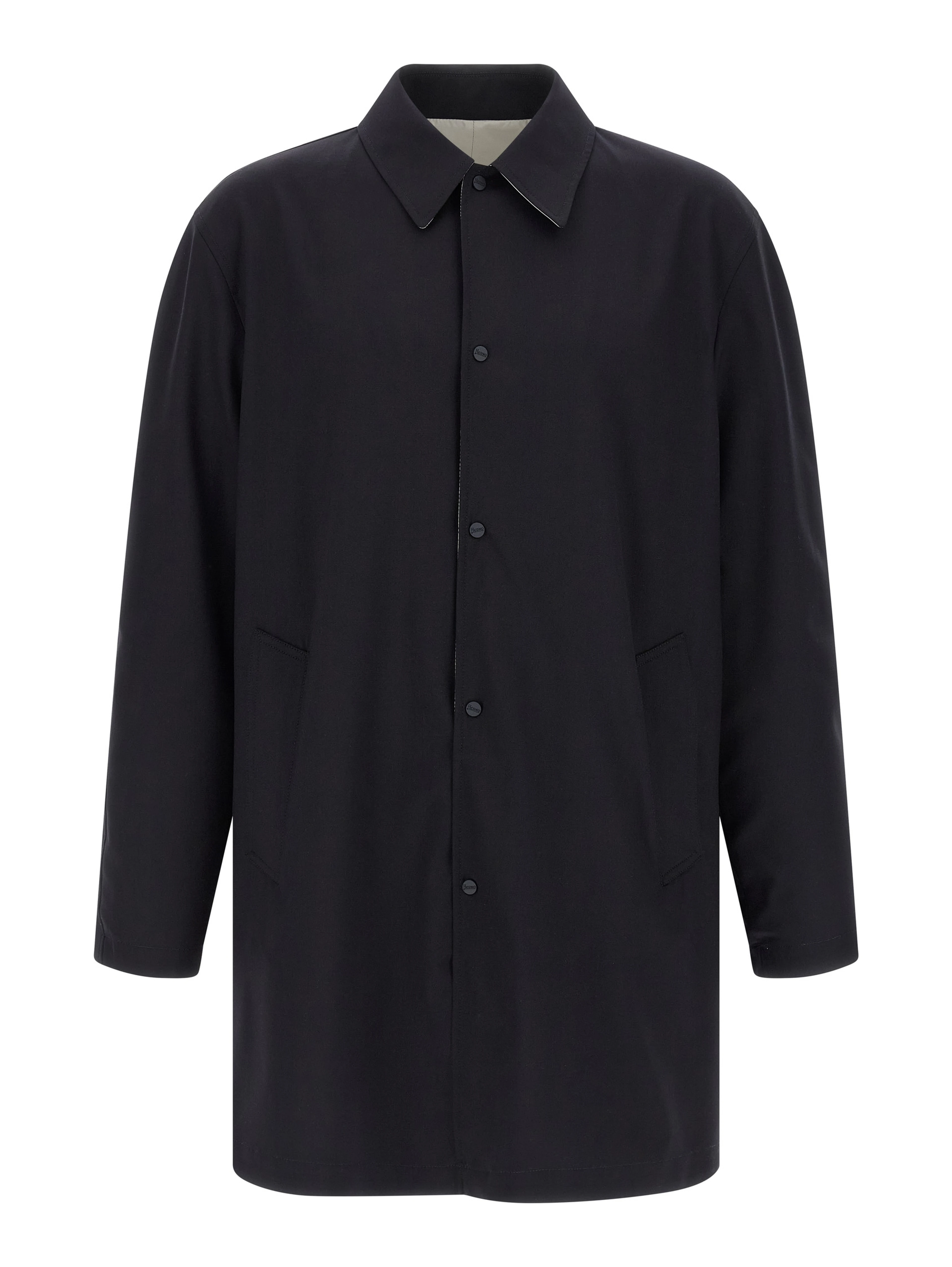 Multicolor Polyester Coat
