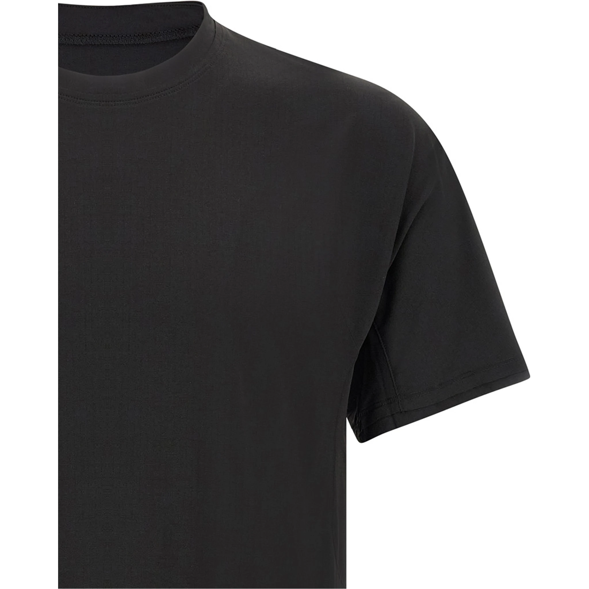 Black Polyester T-Shirt