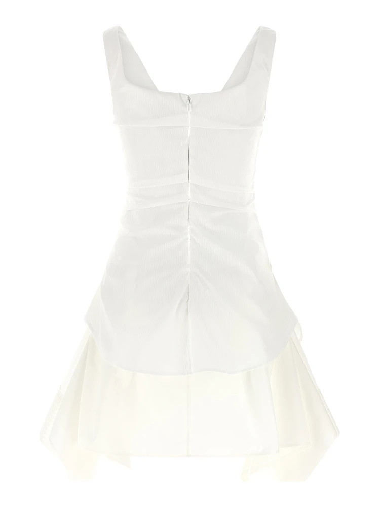 White Cotton Short Dress alternative