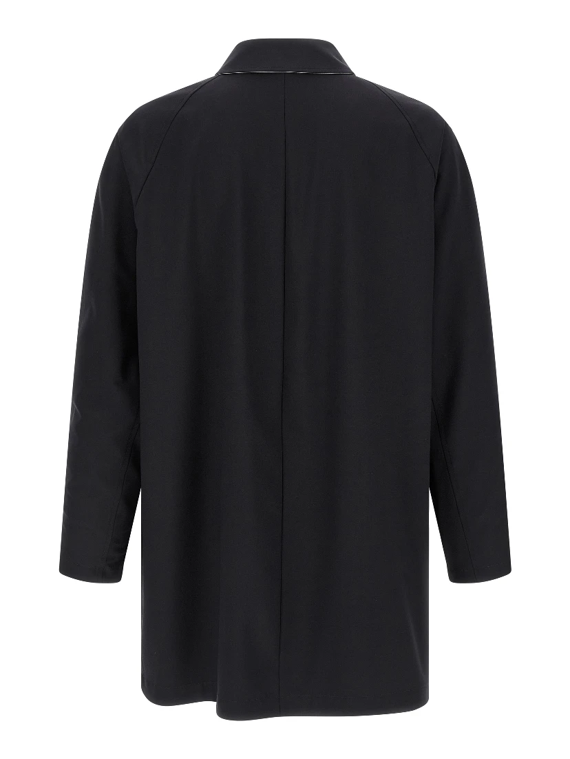 Multicolor Polyester Coat