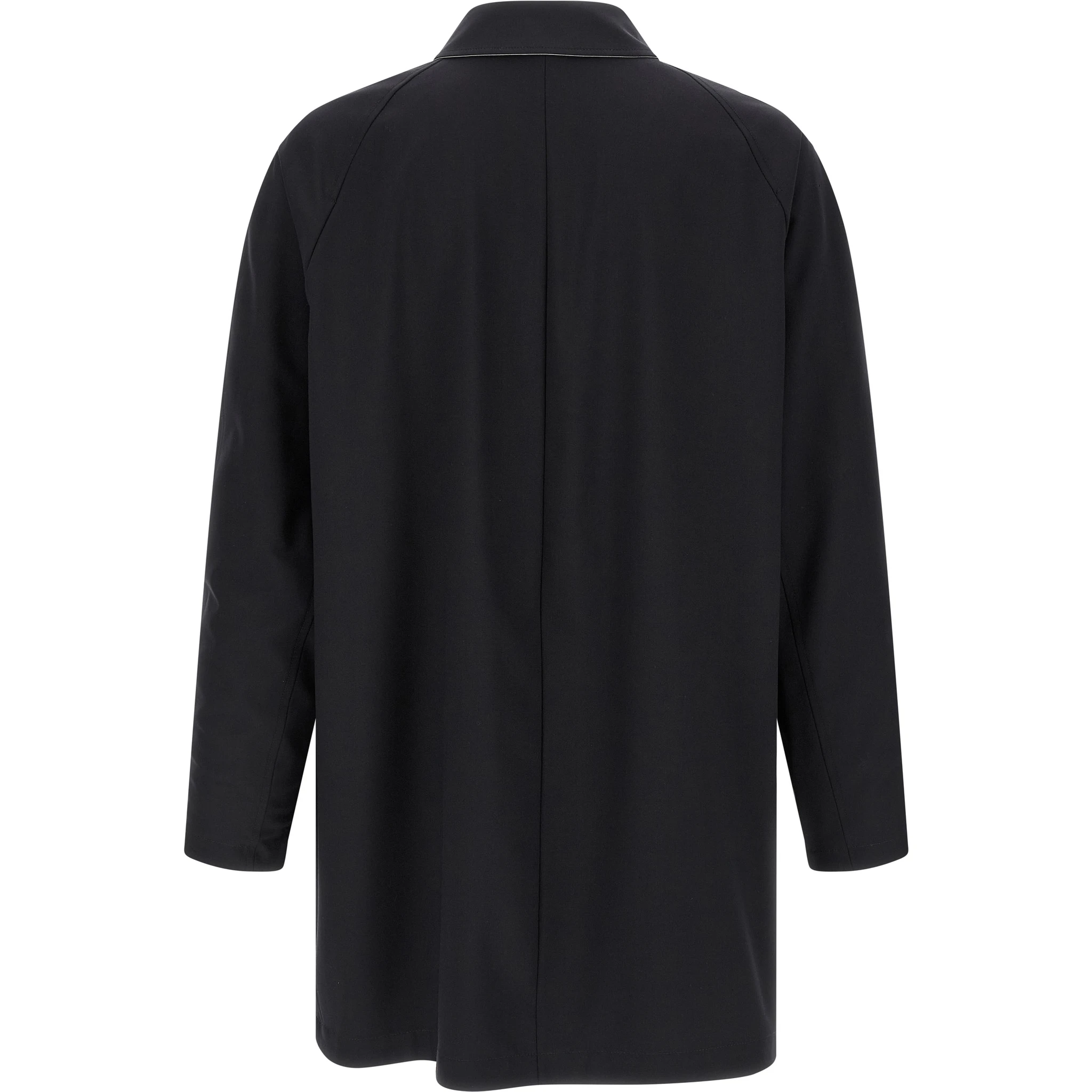 Multicolor Polyester Coat
