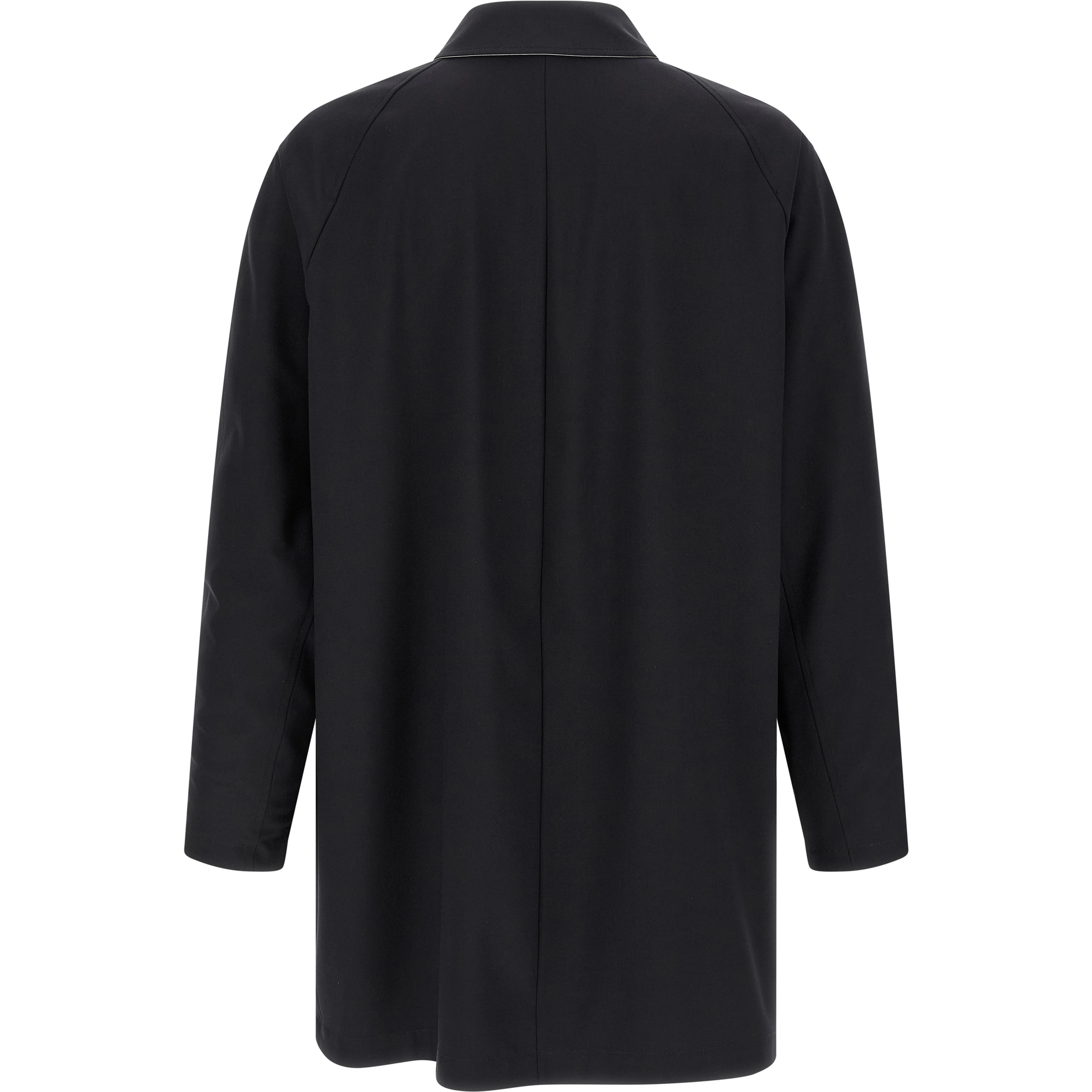 Multicolor Polyester Coat