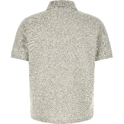 Gray Cotton Polo Shirt