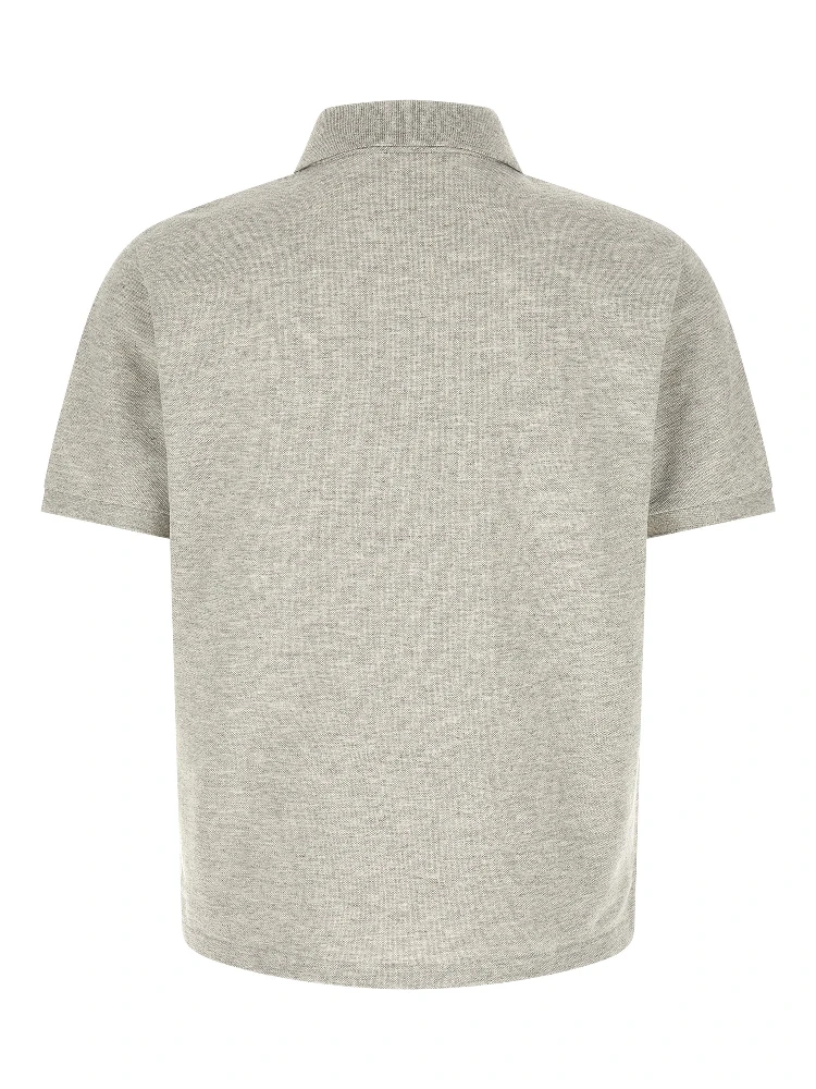 Gray Cotton Polo Shirt alternative